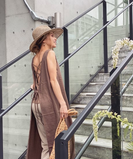 2WAY LINEN GILET