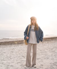 MELLOW CHECK KNIT PANTS