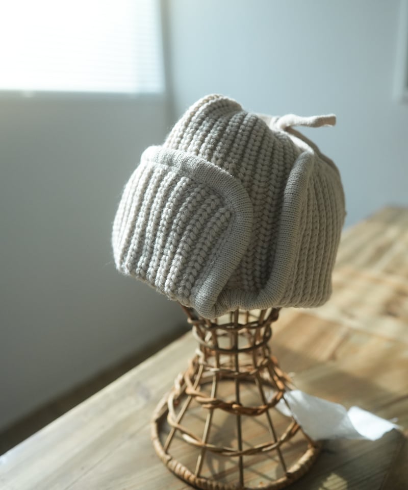 RIB KNIT FLIGHT CAP | Sun Vivian