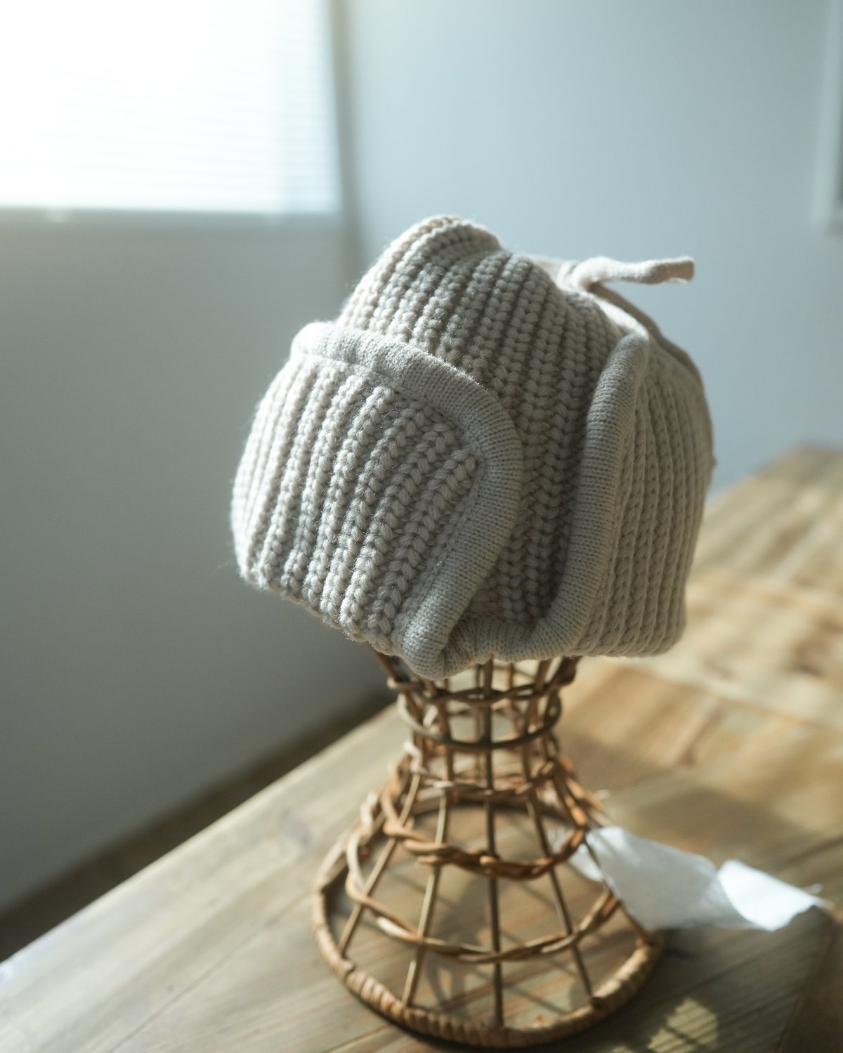 RIB KNIT FLIGHT CAP | Sun Vivian
