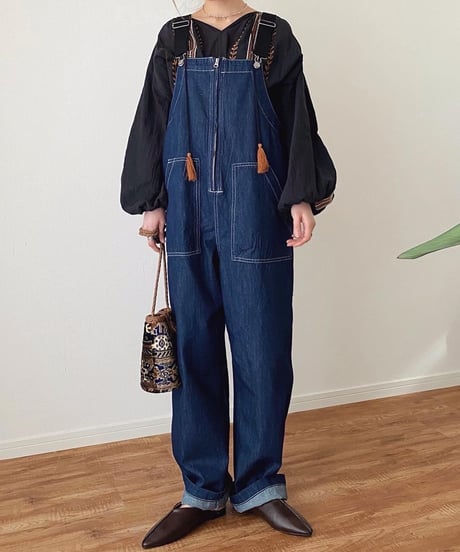 DENIM OVERALL
