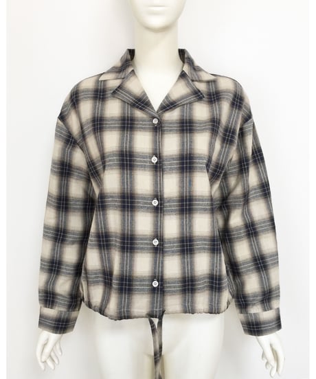 OPEN COLLAR SHIRT