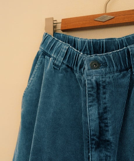 FADED BLUE CORD RELAX PANTS