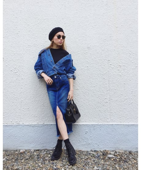 FRINGE DENIM SK