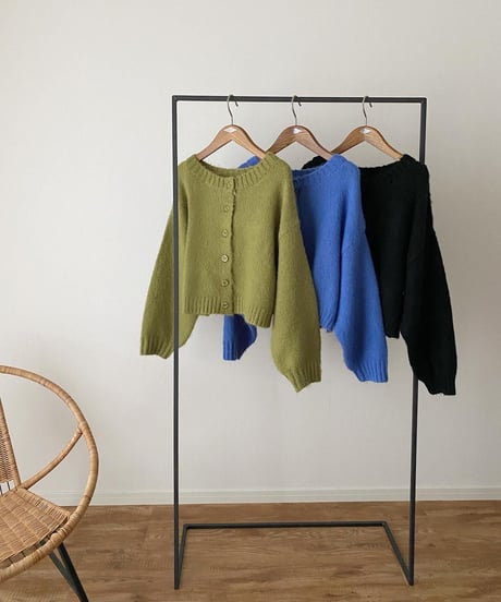 SHAGGY KNIT CARDIGAN