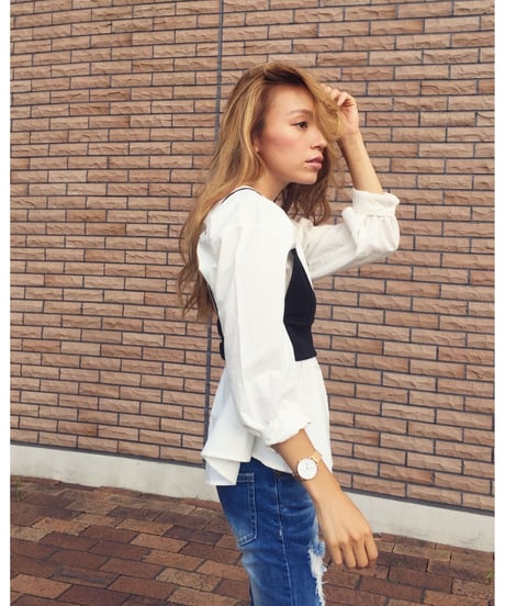 BUSTIER BLOUSE