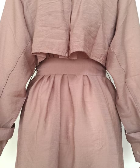SHEER TRENCH COAT