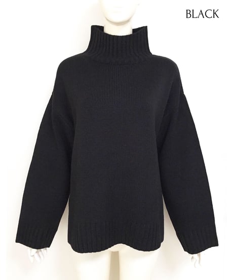 HIGH NECK KNIT