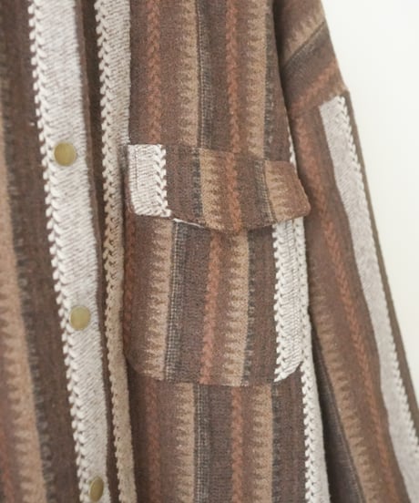 BRUSHED STRIPE SHIRT
