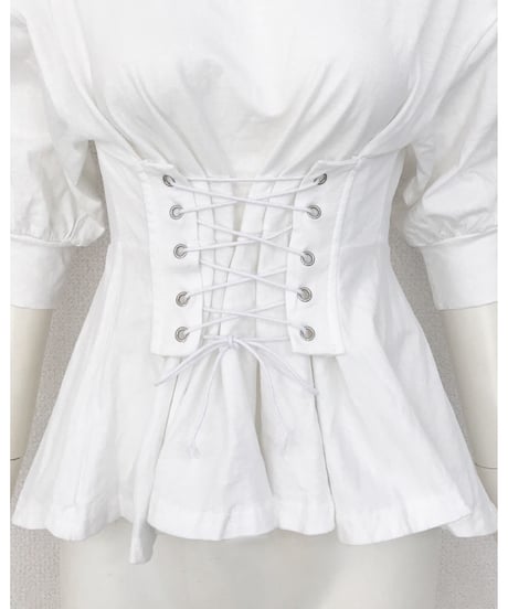 FRONT LACE UP TOPS