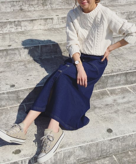 DENIM LONG SK
