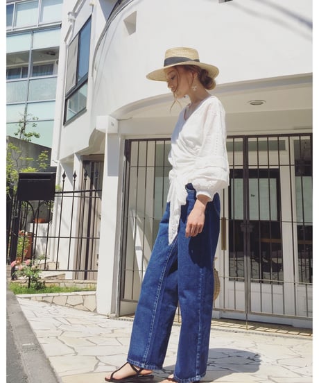 DENIM  WIDE PT