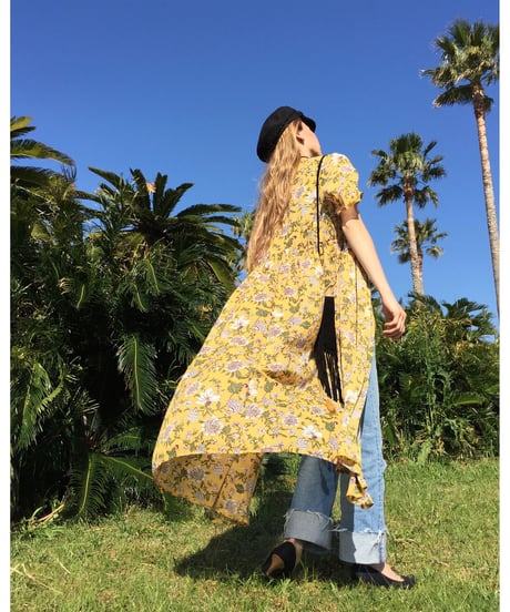FLOWER CROSS GOWN