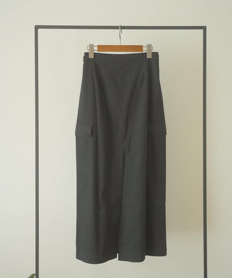 TWILL CARGO SKIRT