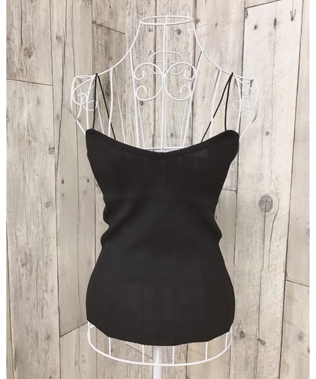 RIB KNIT CAMISOLE