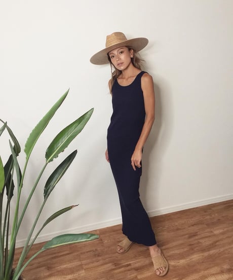 RIB TANK DRESS