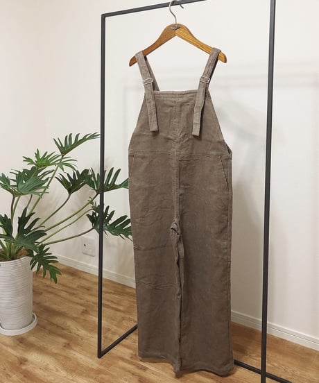 CORDUROY OVERALL