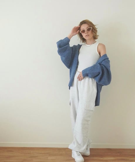 BOUCLE KNIT CARDIGAN