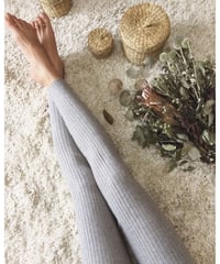 RIB KNIT LEGGINGS