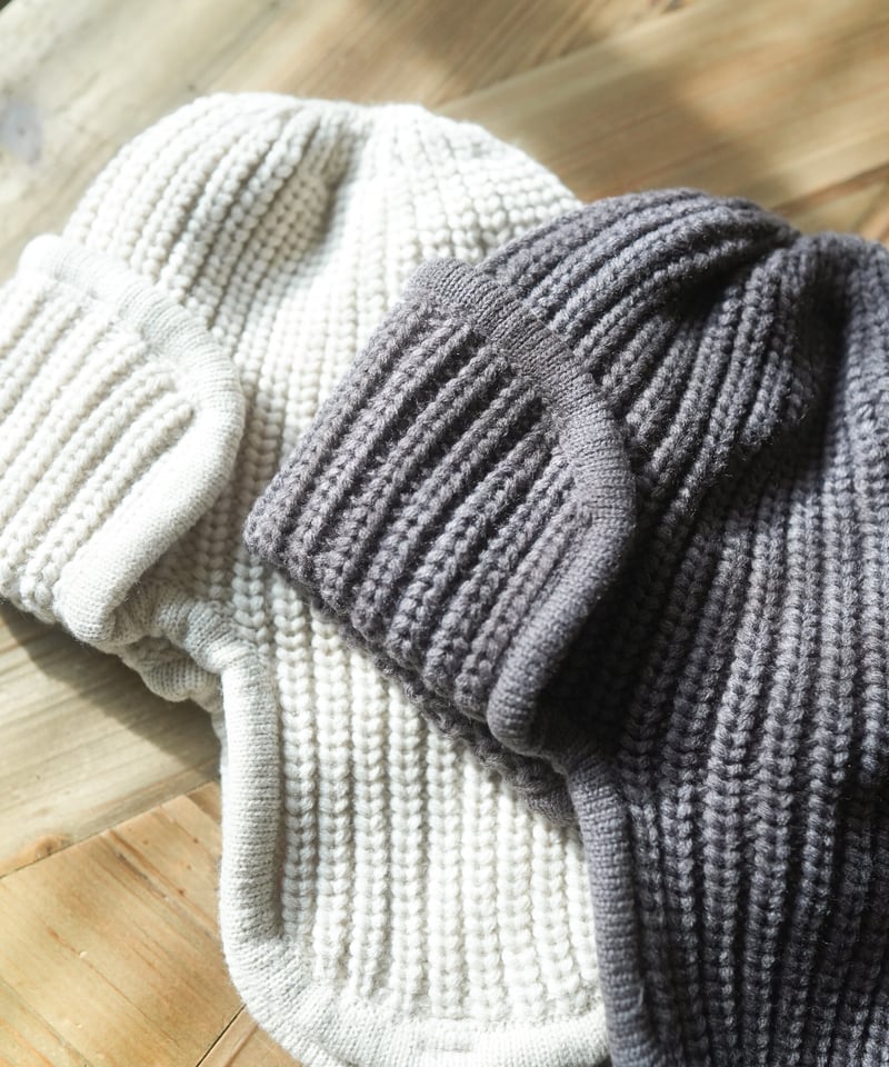 RIB KNIT FLIGHT CAP | Sun Vivian