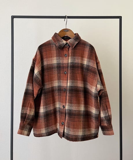 CHECK SHIRT JACKET