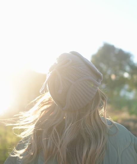 RIB KNIT FLIGHT CAP