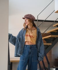 WESTON CHECKED DENIM JACKET
