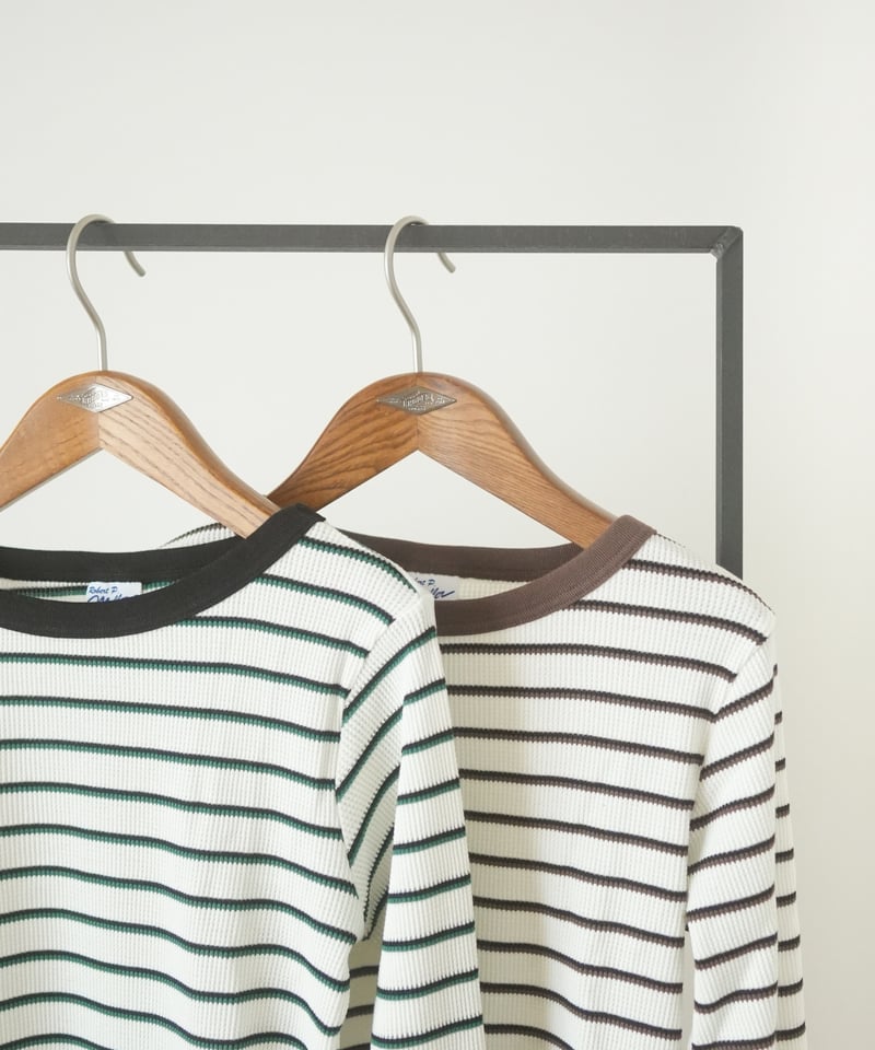 あび　Border Thermal Top THERMAL BORDER TOPS | Sun Vivian