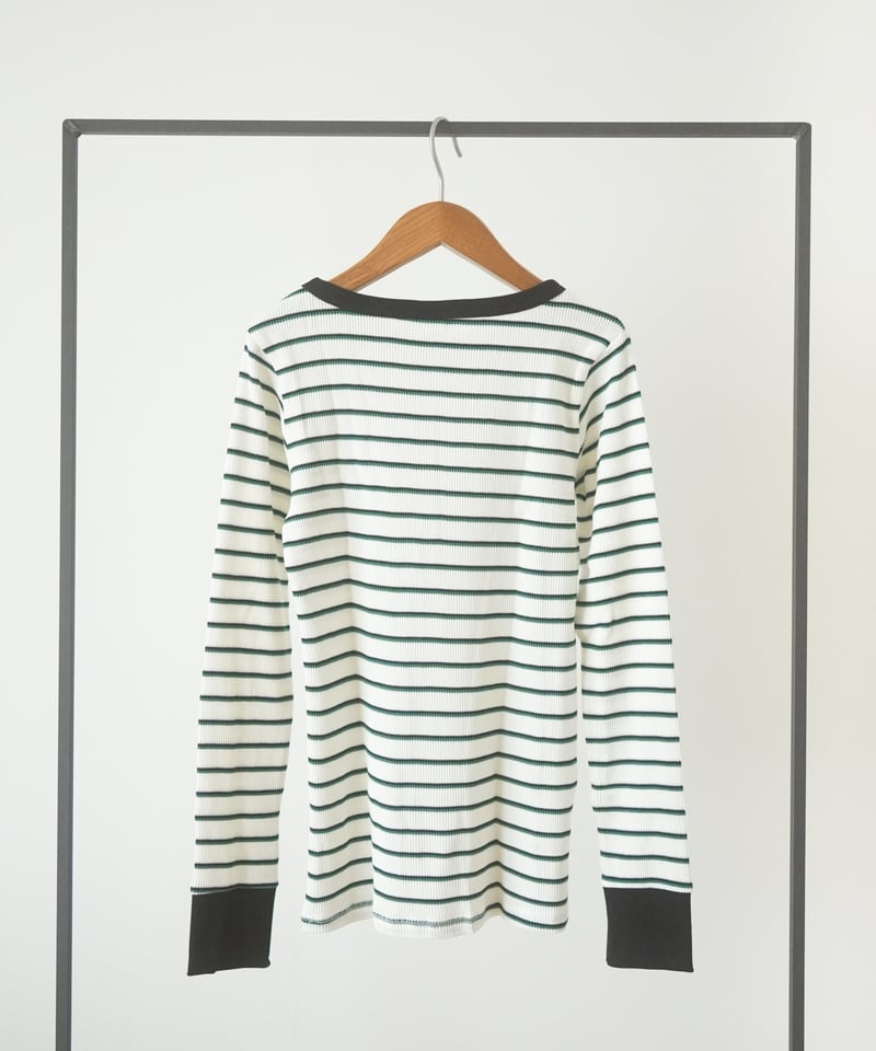 あび　Border Thermal Top THERMAL BORDER TOPS | Sun Vivian