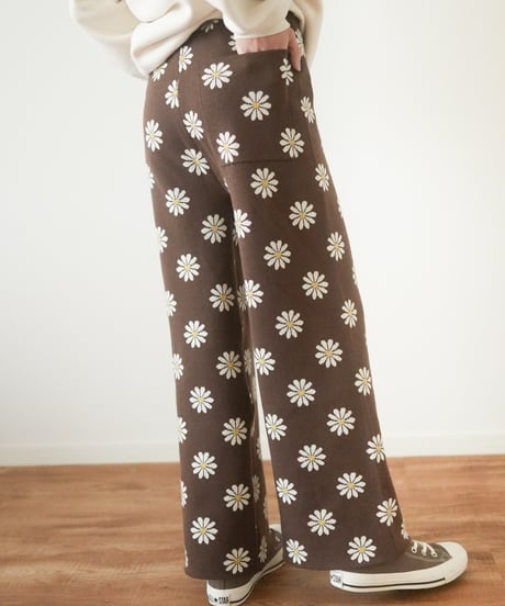 FLOWER KNIT PT