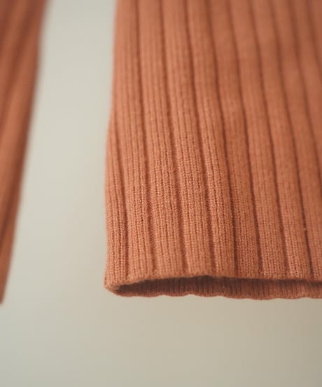 WIDE RIB KNIT PANTS