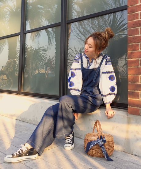 DENIM SALOPETTE PT