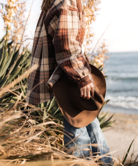 EVERYDAY CHECK OVERSHIRT - BROWN
