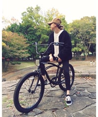 REVERSIBLE BLOUSON(BLACK)
