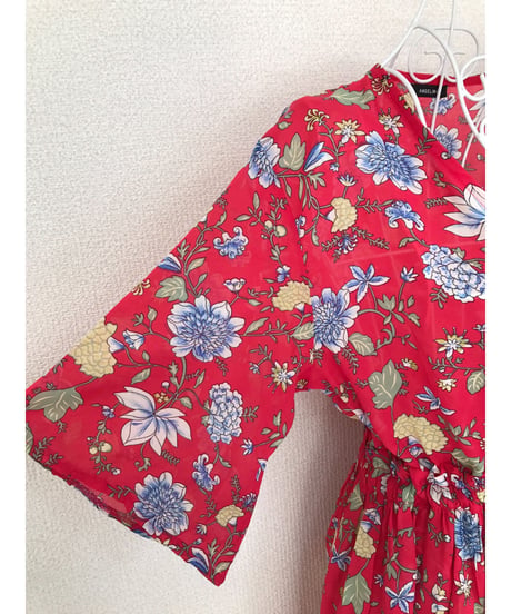 FLOWER CROSS GOWN