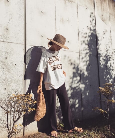 RIB FLARE PANTS