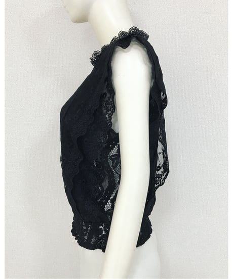 FRILL LACE BLOUSE