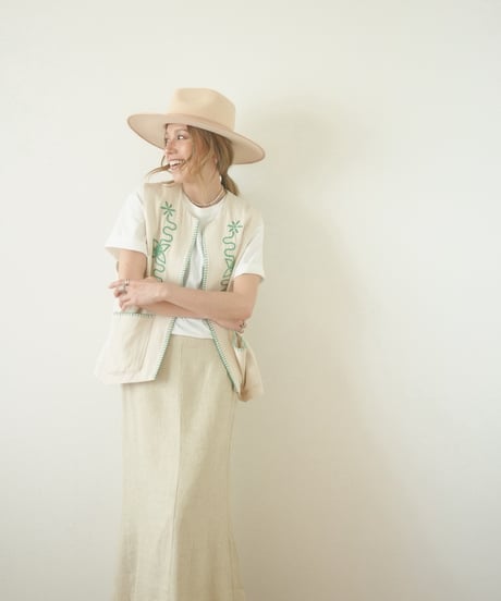 LINEN MERMAID SK