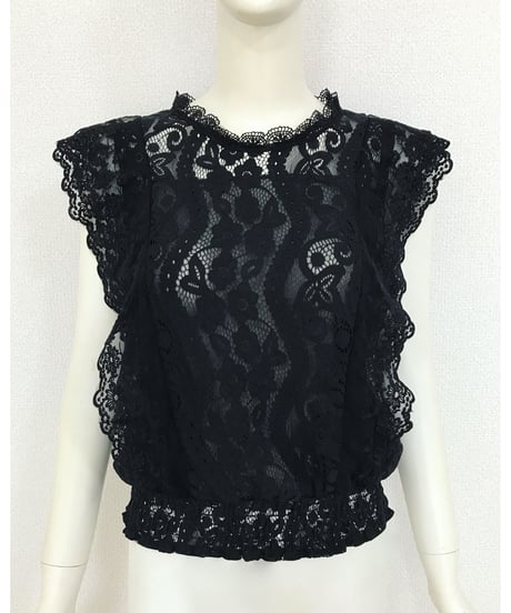 FRILL LACE BLOUSE