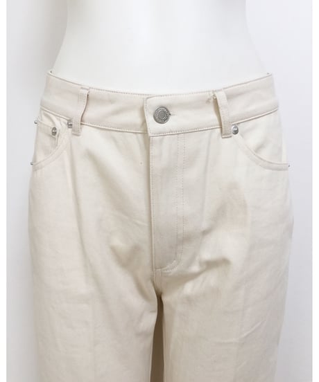 TWILL WIDE PANTS