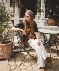 SUNLIT SQUARE LACE PANTS