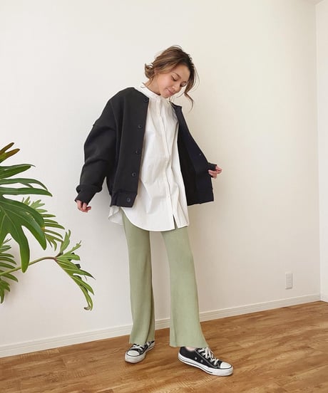 BAND COLLAR SHIRT