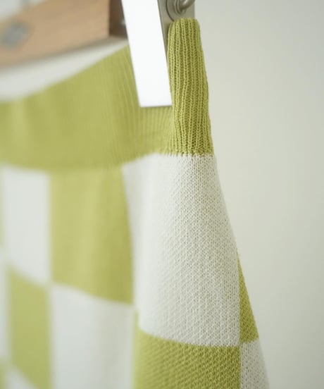 CHECKER NARROW SKIRT