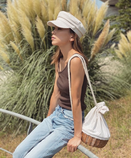 RATTAN × COTTON BAG