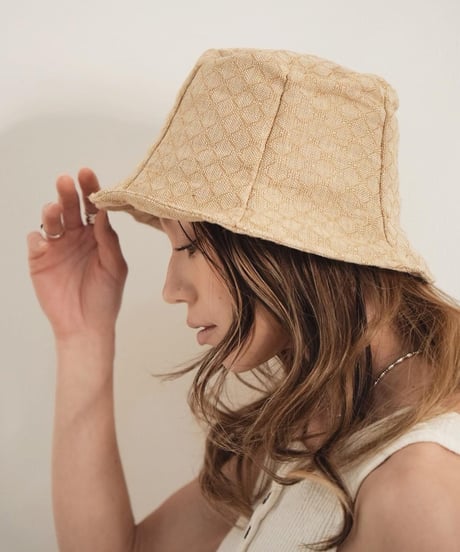 LINEN BUCKET HAT