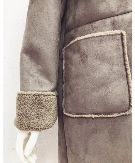 FAKE MOUTON COAT