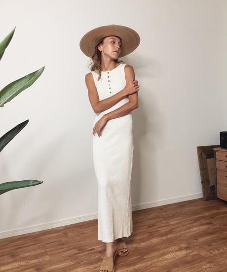 RIB TANK DRESS