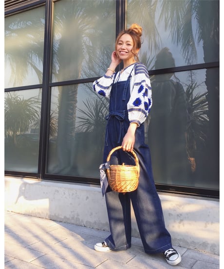 DENIM SALOPETTE PT