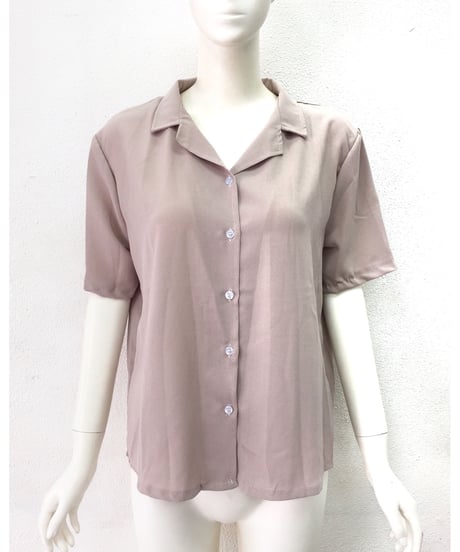 OPEN COLLAR SHIRT