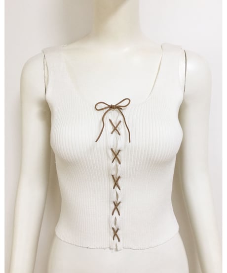 LACE UP TANK TOP